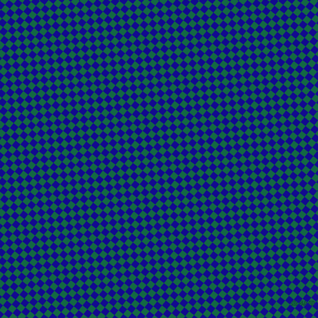 51/141 degree angle diagonal checkered chequered squares checker pattern checkers background, 9 pixel squares size, , Ultramarine and Jewel checkers chequered checkered squares seamless tileable
