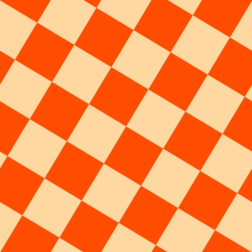 59/149 degree angle diagonal checkered chequered squares checker pattern checkers background, 141 pixel square size, , Vermilion and Frangipani checkers chequered checkered squares seamless tileable