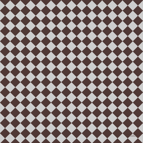 45/135 degree angle diagonal checkered chequered squares checker pattern checkers background, 24 pixel squares size, , Very Light Grey and Cocoa Bean checkers chequered checkered squares seamless tileable