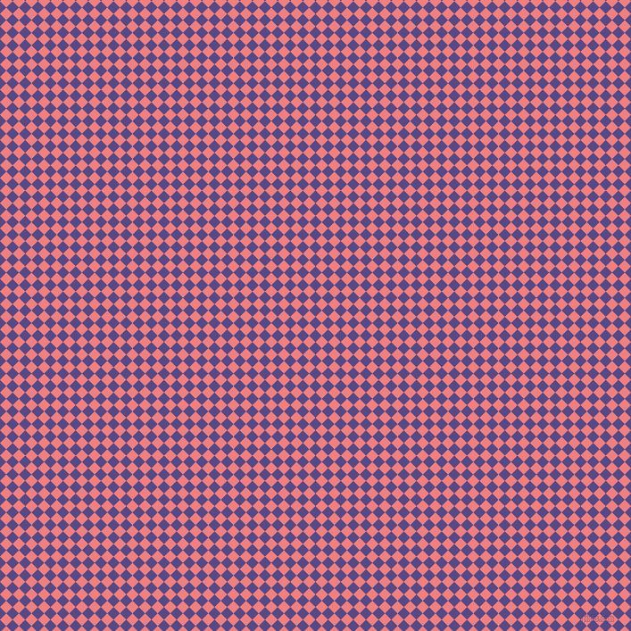 45/135 degree angle diagonal checkered chequered squares checker pattern checkers background, 10 pixel squares size, , Victoria and Light Coral checkers chequered checkered squares seamless tileable