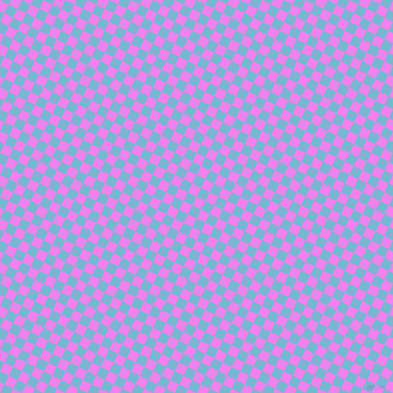 63/153 degree angle diagonal checkered chequered squares checker pattern checkers background, 20 pixel squares size, Violet and Seagull checkers chequered checkered squares seamless tileable