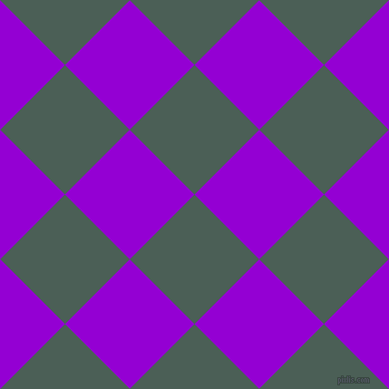 45/135 degree angle diagonal checkered chequered squares checker pattern checkers background, 101 pixel square size, , Viridian Green and Dark Violet checkers chequered checkered squares seamless tileable