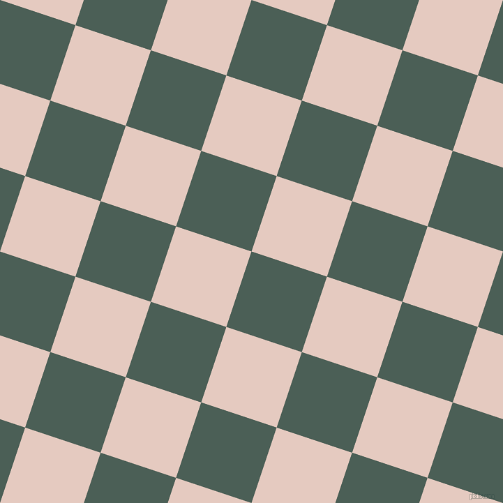 72/162 degree angle diagonal checkered chequered squares checker pattern checkers background, 114 pixel square size, , Viridian Green and Dust Storm checkers chequered checkered squares seamless tileable