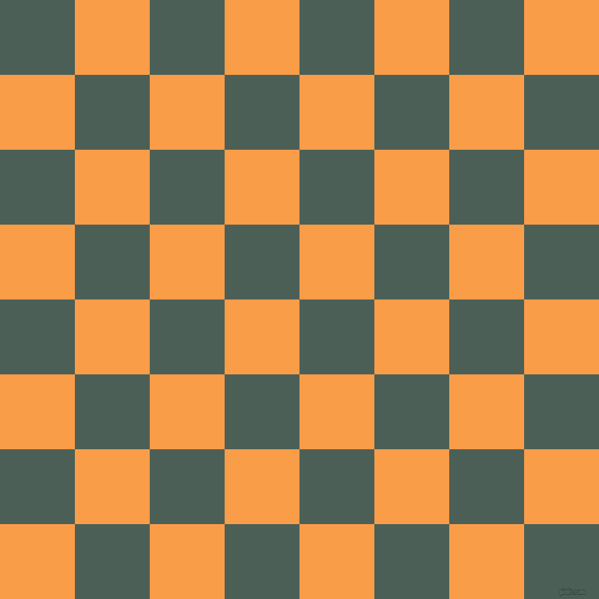 checkered chequered squares checkers background checker pattern, 105 pixel squares size, , Viridian Green and Sunshade checkers chequered checkered squares seamless tileable