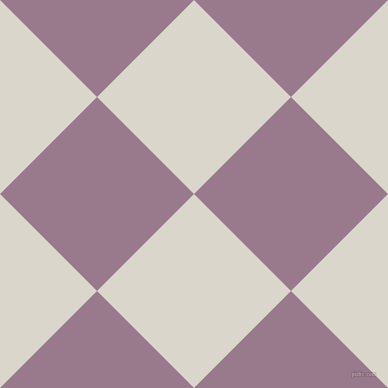 45/135 degree angle diagonal checkered chequered squares checker pattern checkers background, 199 pixel squares size, , White Pointer and Mountbatten Pink checkers chequered checkered squares seamless tileable