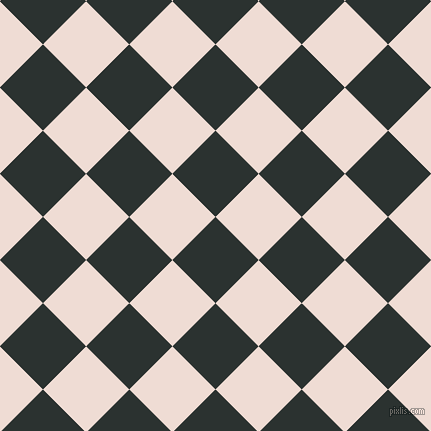 45/135 degree angle diagonal checkered chequered squares checker pattern checkers background, 61 pixel square size, , Woodsmoke and Pot Pourri checkers chequered checkered squares seamless tileable