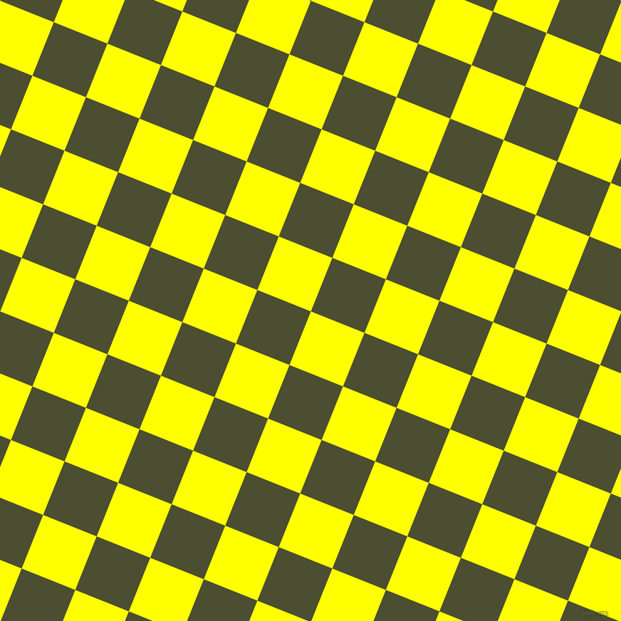 68/158 degree angle diagonal checkered chequered squares checker pattern checkers background, 81 pixel square size, , Yellow and Waiouru checkers chequered checkered squares seamless tileable
