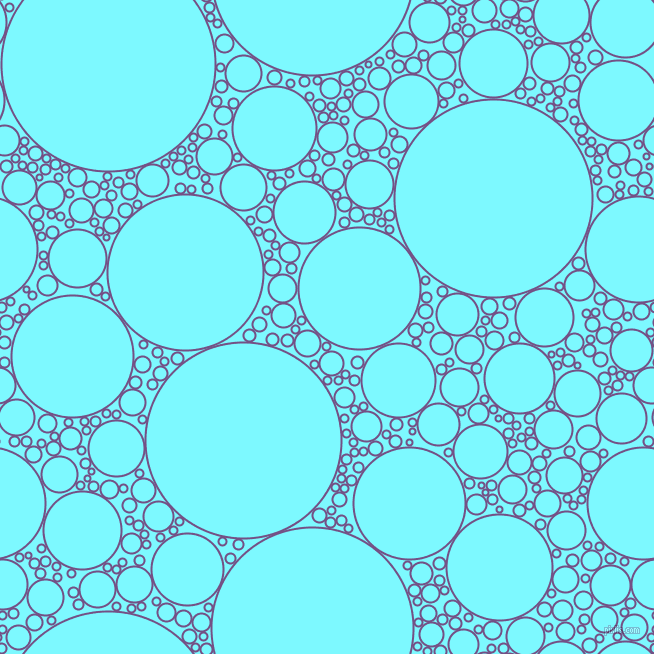 bubbles, circles, sponge, big, medium, small, 2 pixel line width, Affair and Electric Blue circles bubbles sponge soap seamless tileable