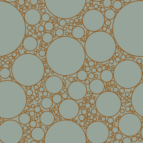 bubbles, circles, sponge, big, medium, small, 3 pixel line width, Afghan Tan and Edward circles bubbles sponge soap seamless tileable