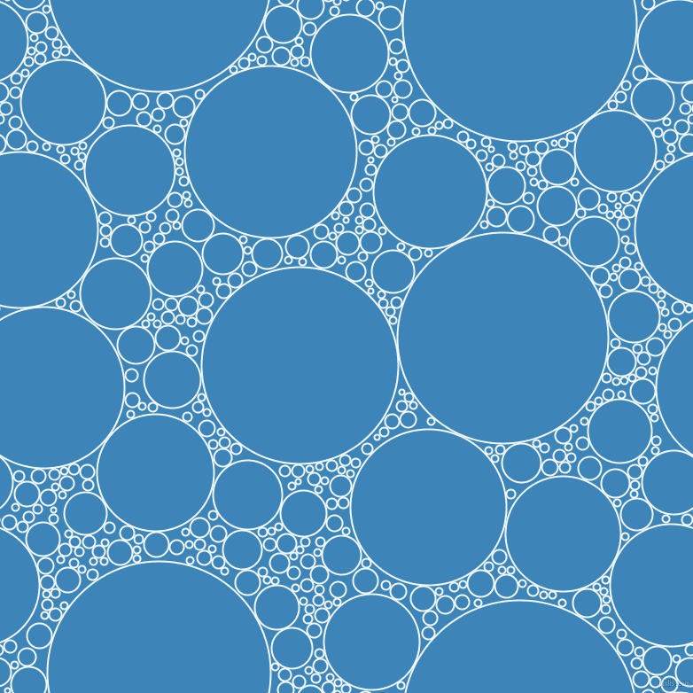 bubbles, circles, sponge, big, medium, small, 2 pixel line width, Alice Blue and Curious Blue circles bubbles sponge soap seamless tileable