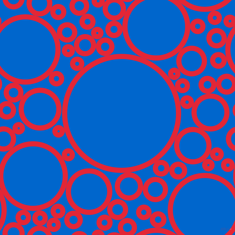 bubbles, circles, sponge, big, medium, small, 17 pixel line width, Alizarin and Navy Blue circles bubbles sponge soap seamless tileable