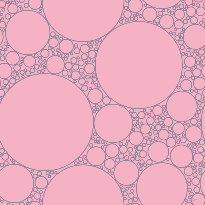 bubbles, circles, sponge, big, medium, small, 3 pixel line width, Amethyst Smoke and Cupid circles bubbles sponge soap seamless tileable