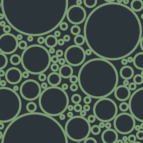 bubbles, circles, sponge, big, medium, small, 9 pixel line width, Amulet and Gunmetal circles bubbles sponge soap seamless tileable