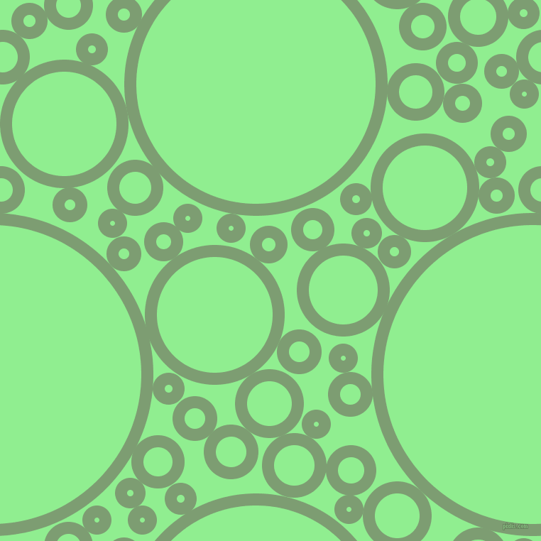 bubbles, circles, sponge, big, medium, small, 17 pixel line width, Amulet and Light Green circles bubbles sponge soap seamless tileable