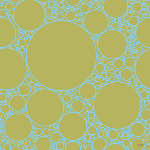 bubbles, circles, sponge, big, medium, small, 3 pixel line width, Anakiwa and Olive Green circles bubbles sponge soap seamless tileable