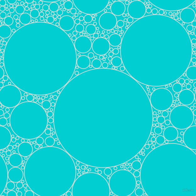 bubbles, circles, sponge, big, medium, small, 2 pixel line width, Aqua Haze and Dark Turquoise circles bubbles sponge soap seamless tileable