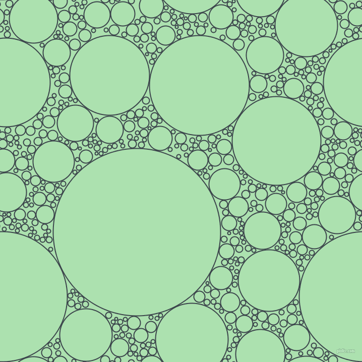 bubbles, circles, sponge, big, medium, small, 2 pixel line width, Arsenic and Celadon circles bubbles sponge soap seamless tileable
