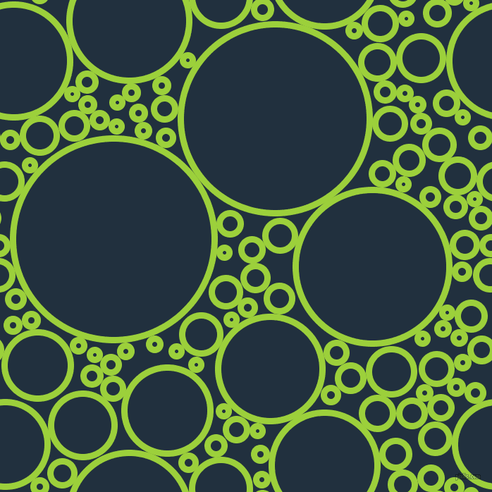 bubbles, circles, sponge, big, medium, small, 9 pixel line width, Atlantis and Midnight circles bubbles sponge soap seamless tileable