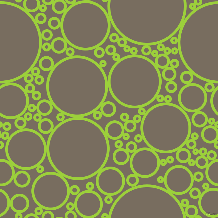 bubbles, circles, sponge, big, medium, small, 9 pixel line width, Atlantis and Sandstone circles bubbles sponge soap seamless tileable