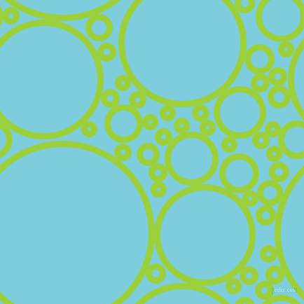 bubbles, circles, sponge, big, medium, small, 9 pixel line width, Atlantis and Spray circles bubbles sponge soap seamless tileable