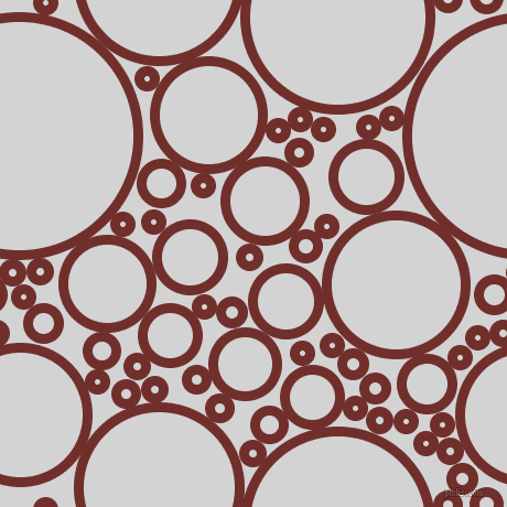 bubbles, circles, sponge, big, medium, small, 9 pixel line width, Auburn and Light Grey circles bubbles sponge soap seamless tileable