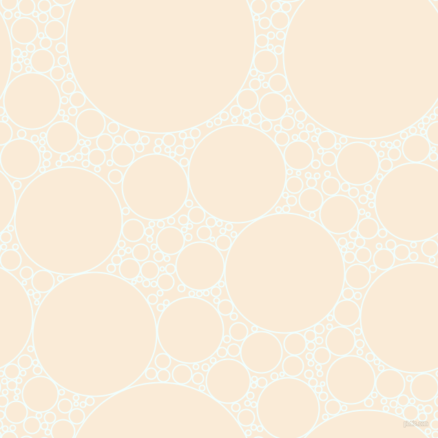 bubbles, circles, sponge, big, medium, small, 2 pixel line width, Azure and Antique White circles bubbles sponge soap seamless tileable