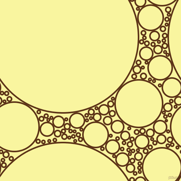 bubbles, circles, sponge, big, medium, small, 5 pixel line width, Baker