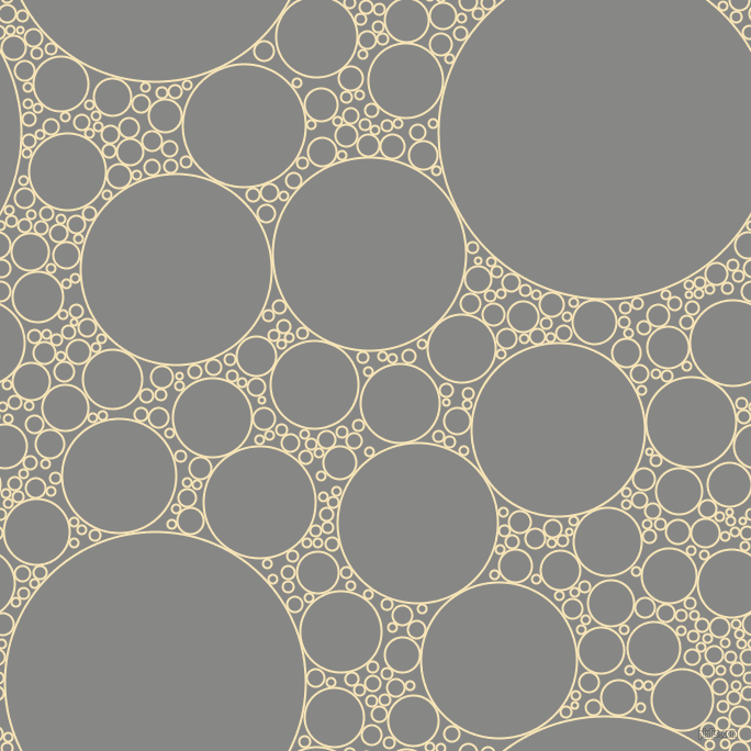 bubbles, circles, sponge, big, medium, small, 2 pixel line width, Barley White and Jumbo circles bubbles sponge soap seamless tileable