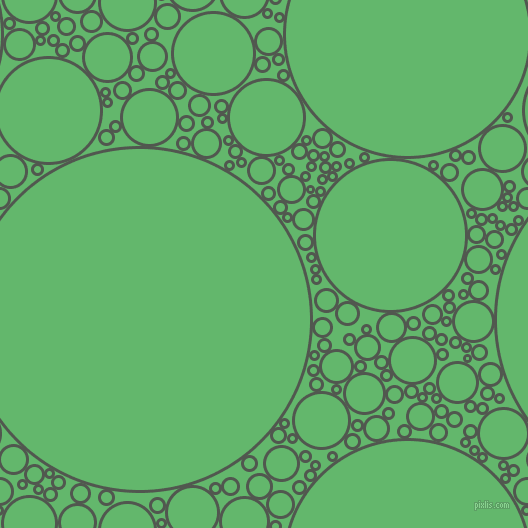 bubbles, circles, sponge, big, medium, small, 3 pixel line width, Battleship Grey and Fern circles bubbles sponge soap seamless tileable