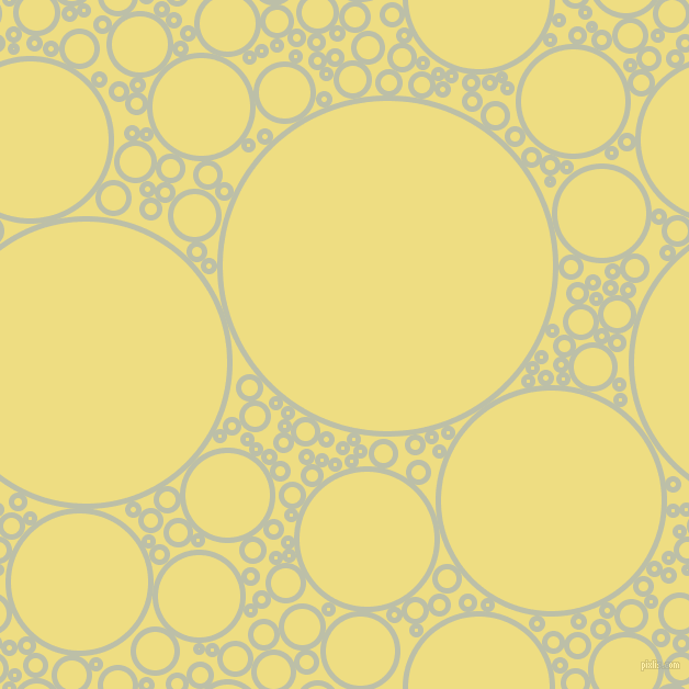 bubbles, circles, sponge, big, medium, small, 5 pixel line width, Beryl Green and Light Goldenrod circles bubbles sponge soap seamless tileable