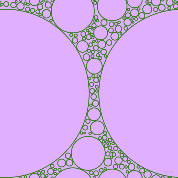 bubbles, circles, sponge, big, medium, small, 3 pixel line width, Bilbao and Mauve circles bubbles sponge soap seamless tileable