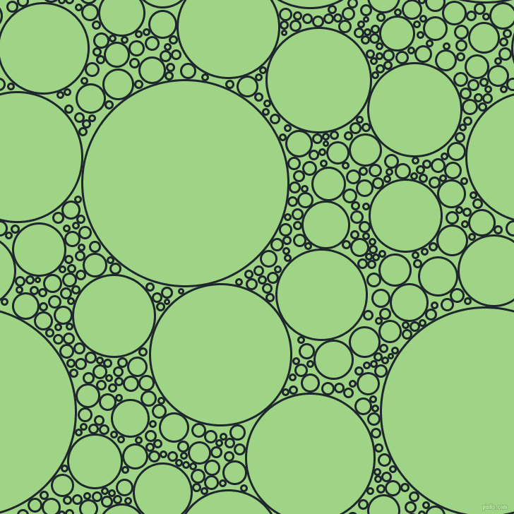bubbles, circles, sponge, big, medium, small, 3 pixel line width, Black Pearl and Gossip circles bubbles sponge soap seamless tileable