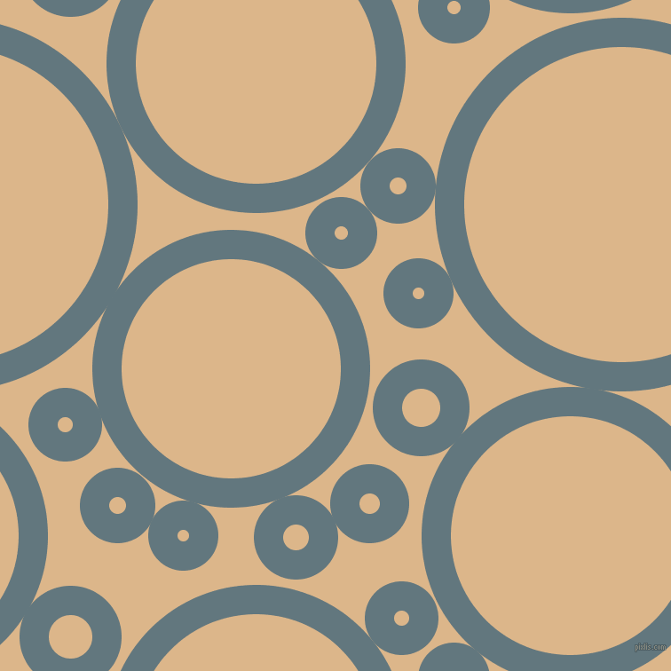 bubbles, circles, sponge, big, medium, small, 33 pixel line width, Blue Bayoux and Brandy circles bubbles sponge soap seamless tileable
