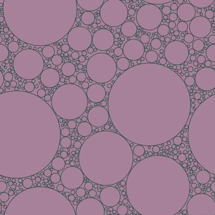 bubbles, circles, sponge, big, medium, small, 2 pixel line width, Blue Dianne and Bouquet circles bubbles sponge soap seamless tileable