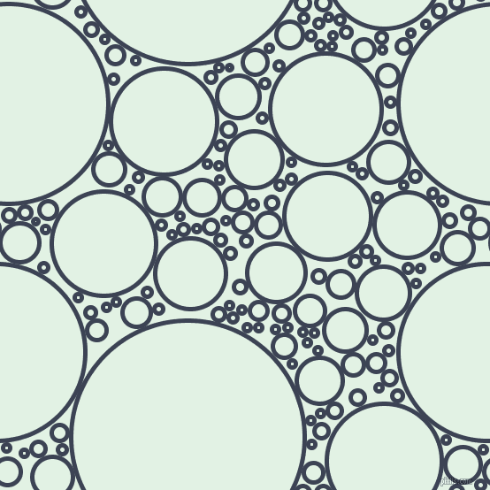 bubbles, circles, sponge, big, medium, small, 5 pixel line width, Blue Zodiac and Frosted Mint circles bubbles sponge soap seamless tileable