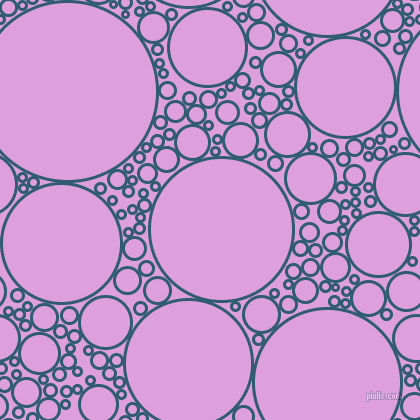 bubbles, circles, sponge, big, medium, small, 3 pixel line width, Blumine and Plum circles bubbles sponge soap seamless tileable