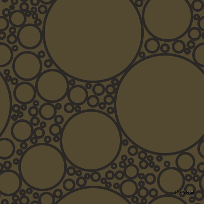 bubbles, circles, sponge, big, medium, small, 5 pixel line width, Bokara Grey and Punga circles bubbles sponge soap seamless tileable