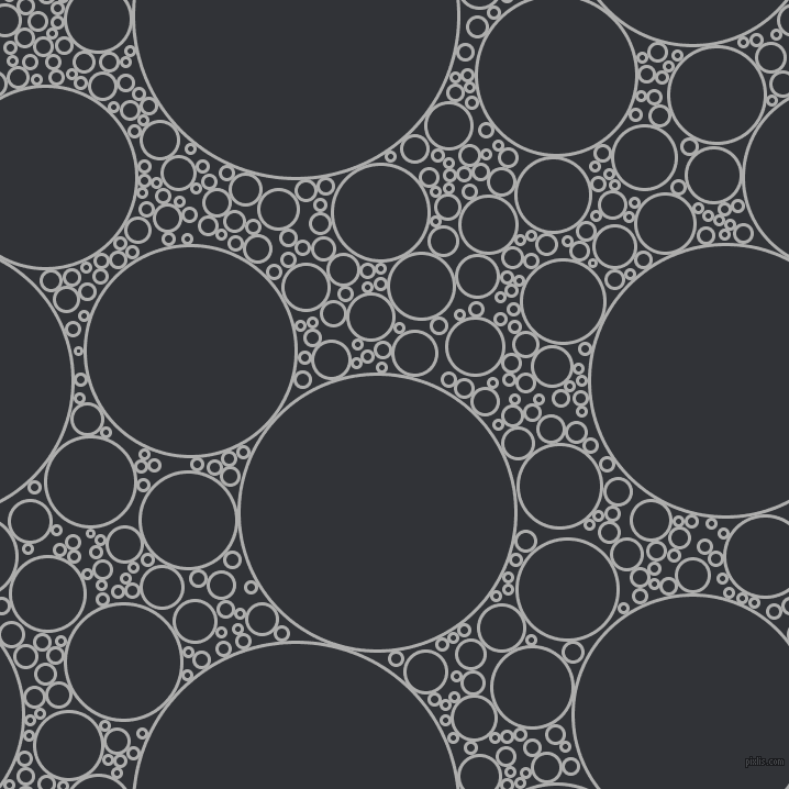 bubbles, circles, sponge, big, medium, small, 3 pixel line width, Bombay and Ebony circles bubbles sponge soap seamless tileable