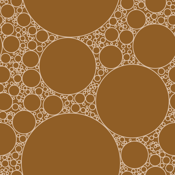 bubbles, circles, sponge, big, medium, small, 3 pixel line width, Bone and Afghan Tan circles bubbles sponge soap seamless tileable