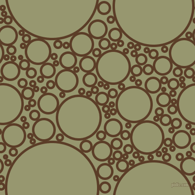 bubbles, circles, sponge, big, medium, small, 5 pixel line width, Bracken and Malachite Green circles bubbles sponge soap seamless tileable