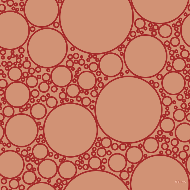 bubbles, circles, sponge, big, medium, small, 5 pixel line width, Brown and Feldspar circles bubbles sponge soap seamless tileable