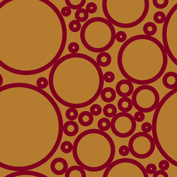 bubbles, circles, sponge, big, medium, small, 17 pixel line width, Burgundy and Mandalay circles bubbles sponge soap seamless tileable