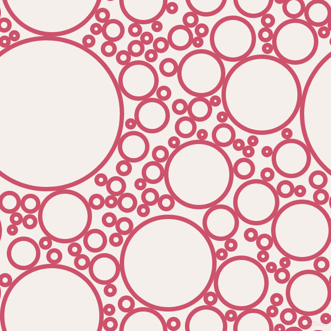 bubbles, circles, sponge, big, medium, small, 9 pixel line width, Cabaret and Hint Of Red circles bubbles sponge soap seamless tileable