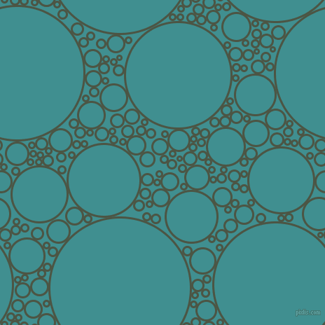 bubbles, circles, sponge, big, medium, small, 3 pixel line width, Cabbage Pont and Blue Chill circles bubbles sponge soap seamless tileable