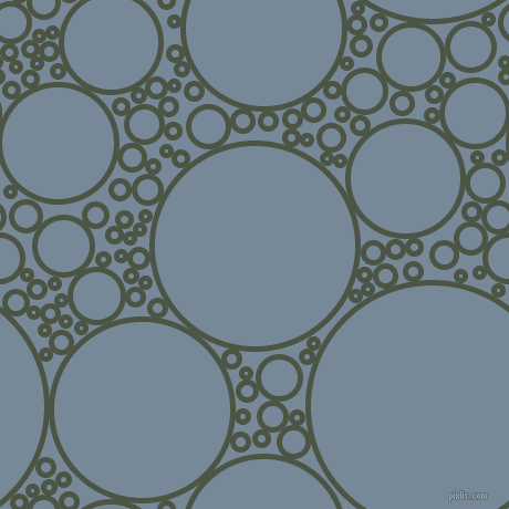 bubbles, circles, sponge, big, medium, small, 5 pixel line width, Cabbage Pont and Light Slate Grey circles bubbles sponge soap seamless tileable