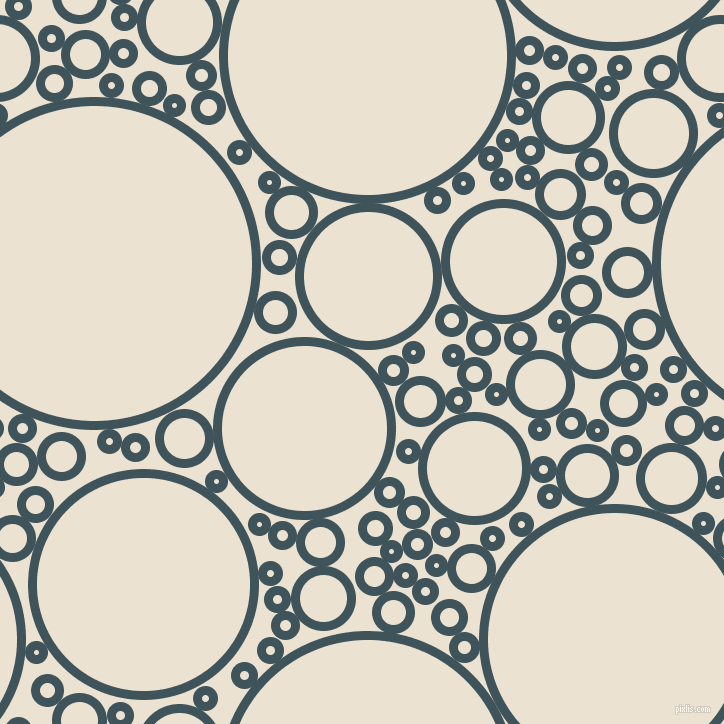 bubbles, circles, sponge, big, medium, small, 9 pixel line width, Casal and Quarter Spanish White circles bubbles sponge soap seamless tileable