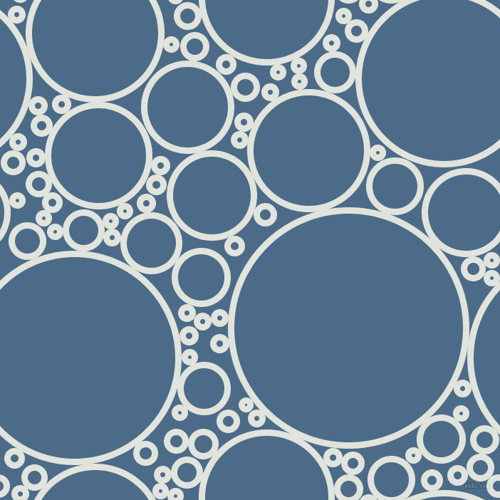 bubbles, circles, sponge, big, medium, small, 9 pixel line width, Catskill White and Wedgewood circles bubbles sponge soap seamless tileable