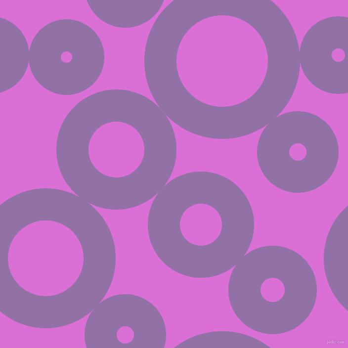 bubbles, circles, sponge, big, medium, small, 65 pixel line width, Ce Soir and Orchid circles bubbles sponge soap seamless tileable