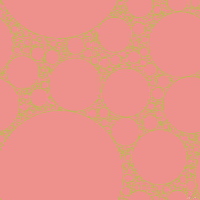 bubbles, circles, sponge, big, medium, small, 2 pixel line widthCelery and Sweet Pink circles bubbles sponge soap seamless tileable