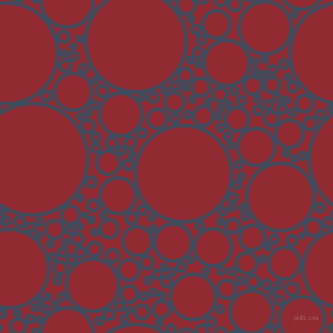 bubbles, circles, sponge, big, medium, small, 5 pixel line width, Cello and Bright Red circles bubbles sponge soap seamless tileable